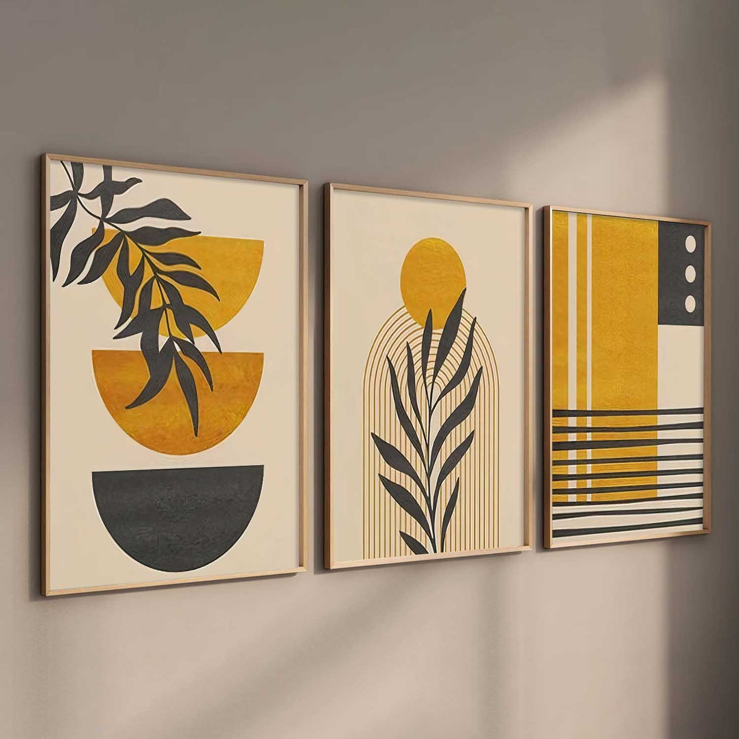 Boho Wall Art Paintings for Living Room Bedroom