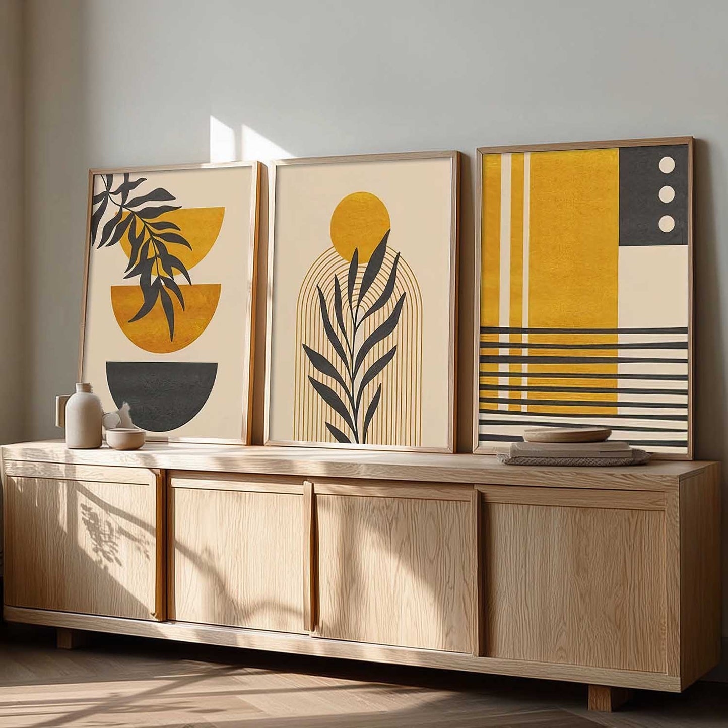 Boho Wall Art Paintings for Living Room Bedroom