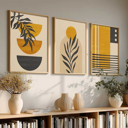 Boho Wall Art Paintings for Living Room Bedroom