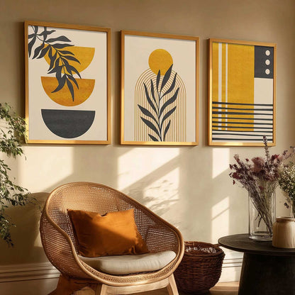 Boho Wall Art Paintings for Living Room Bedroom