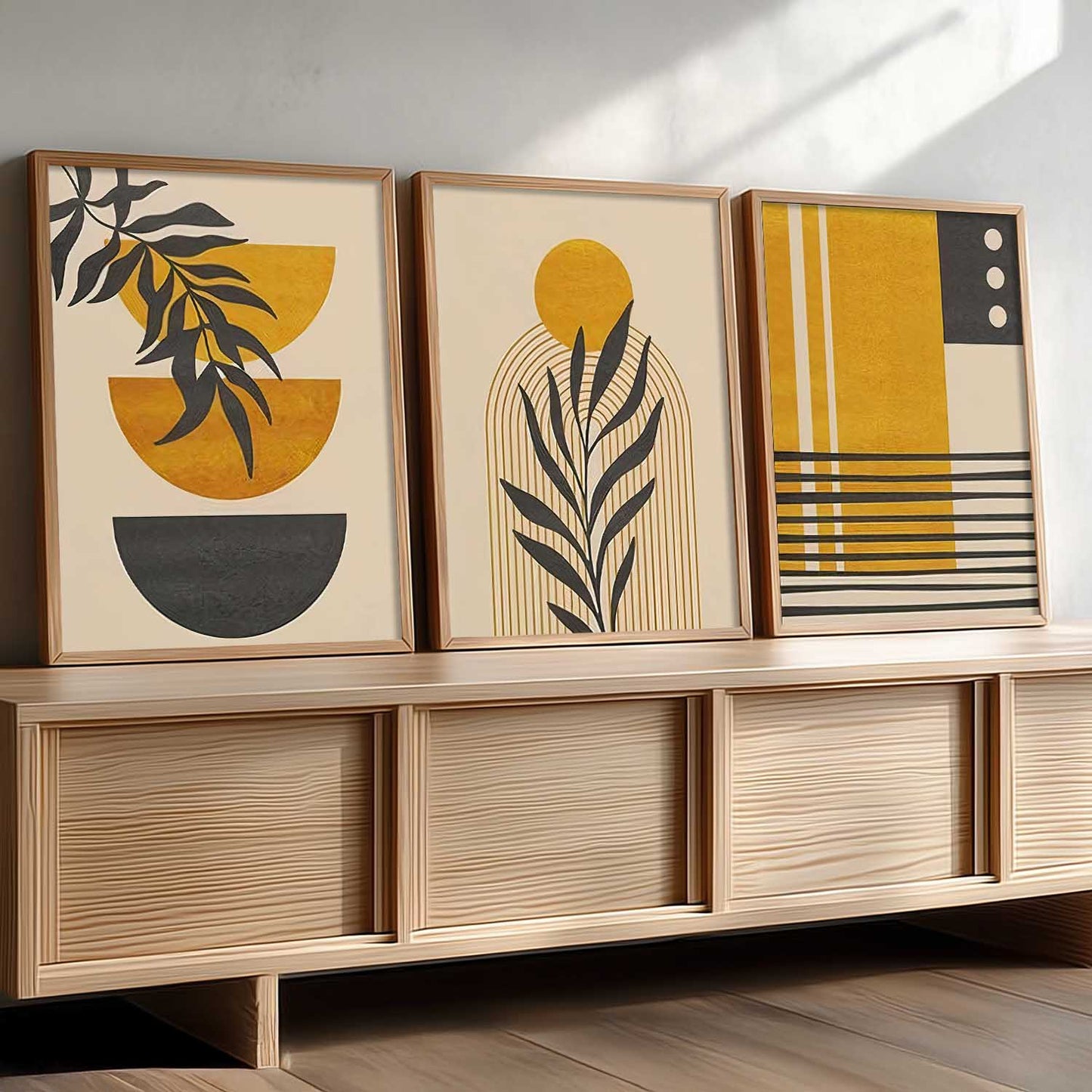 Boho Wall Art Paintings for Living Room Bedroom