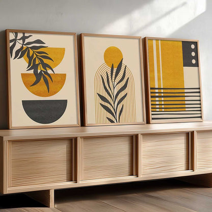 Boho Wall Art Paintings for Living Room Bedroom