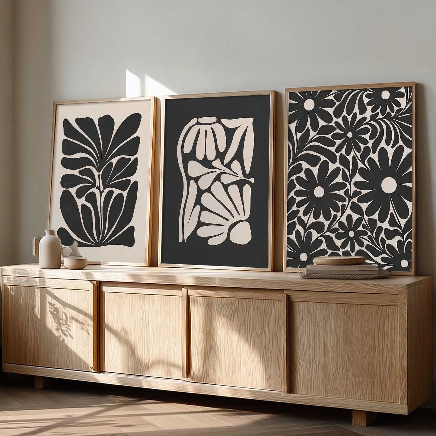 Boho Wall Art Paintings for Living Room Bedroom