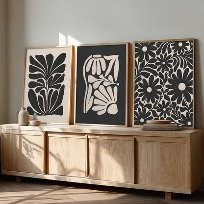 Boho Wall Art Paintings for Living Room Bedroom