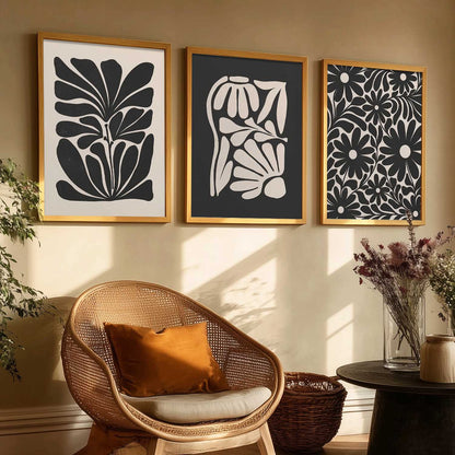 Boho Wall Art Paintings for Living Room Bedroom