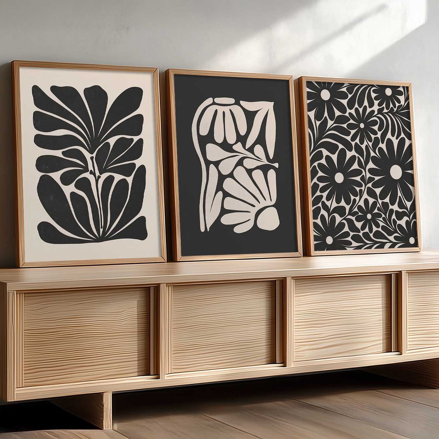 Boho Wall Art Paintings for Living Room Bedroom