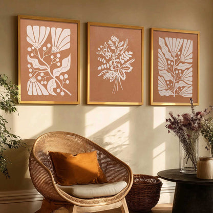 Boho Wall Art Paintings for Living Room Bedroom