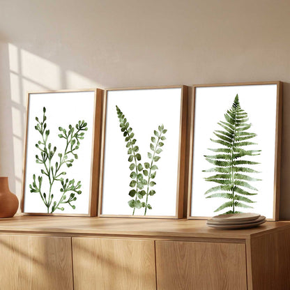 Botanical Art Home Decoration Painting | Aesthetic Floral Paintings With Frame For Living Room Bed Room Hotel Wall Decor Digital Reprint