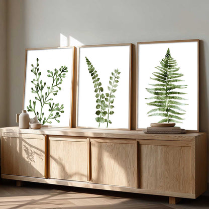 Botanical Art Home Decoration Painting | Aesthetic Floral Paintings With Frame For Living Room Bed Room Hotel Wall Decor Digital Reprint