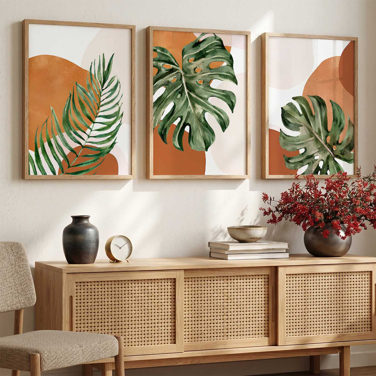 Wall Art Framed Wall Art Prints | Set of 3 | Home Decor