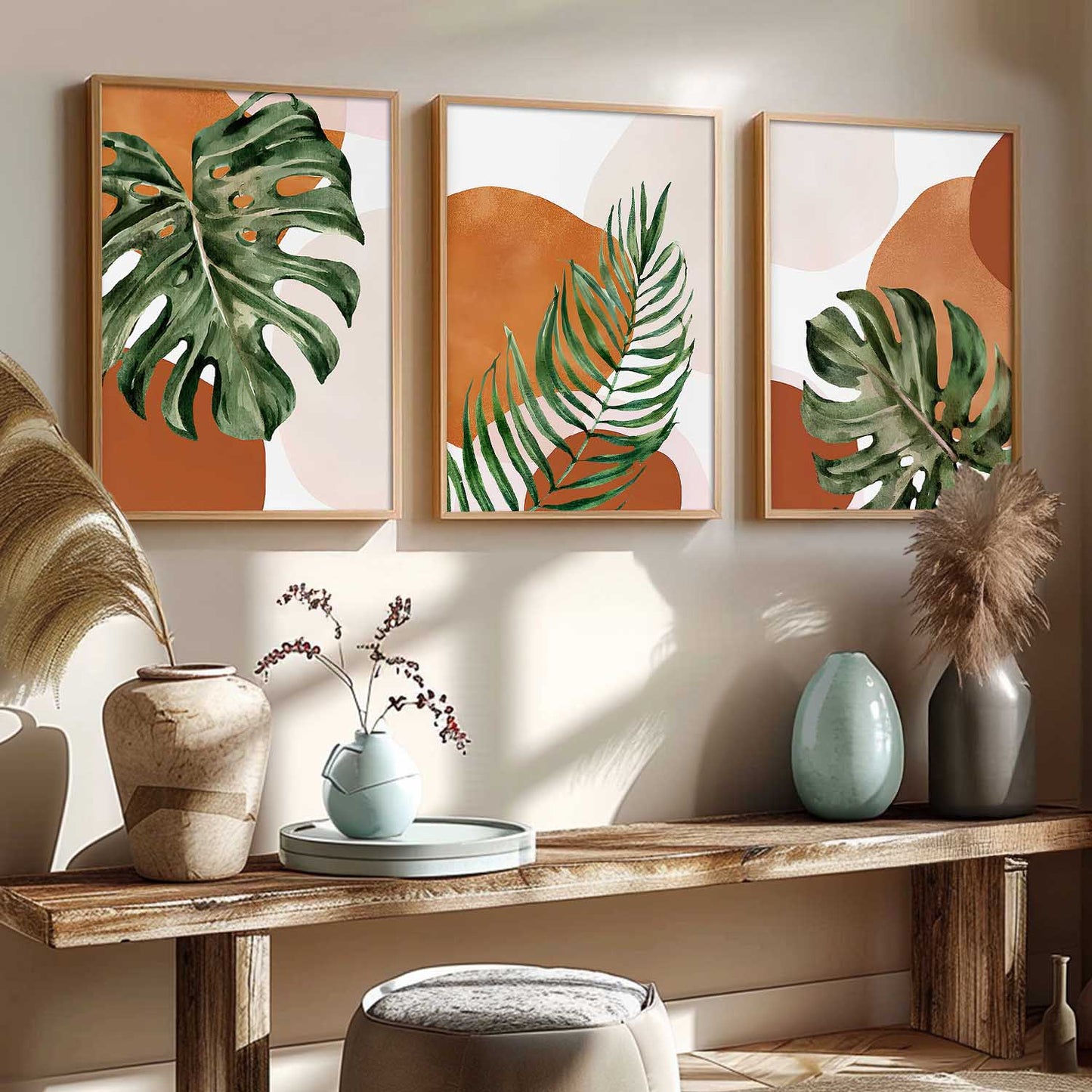 Aesthetic Nature inspired Wall Art Home Decor Painting | Nature Art Poster With Frame For Living Room Bed Room Hotel Wall Decor Digital Reprint