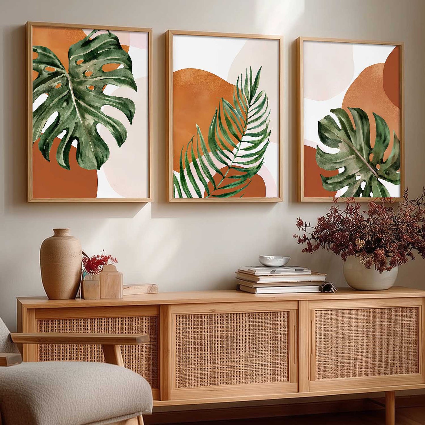 Aesthetic Nature inspired Wall Art Home Decor Painting | Nature Art Poster With Frame For Living Room Bed Room Hotel Wall Decor Digital Reprint