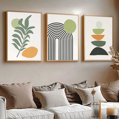 Boho Art Home Decoration for Home Decor | Aesthetic Paintings With Frame For Living Room Bed Room Hotel Wall Decor Digital Reprint