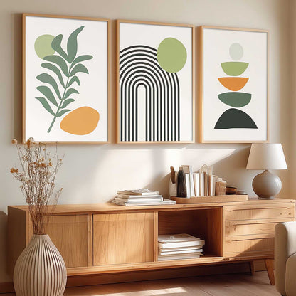 Boho Art Home Decoration for Home Decor | Aesthetic Paintings With Frame For Living Room Bed Room Hotel Wall Decor Digital Reprint