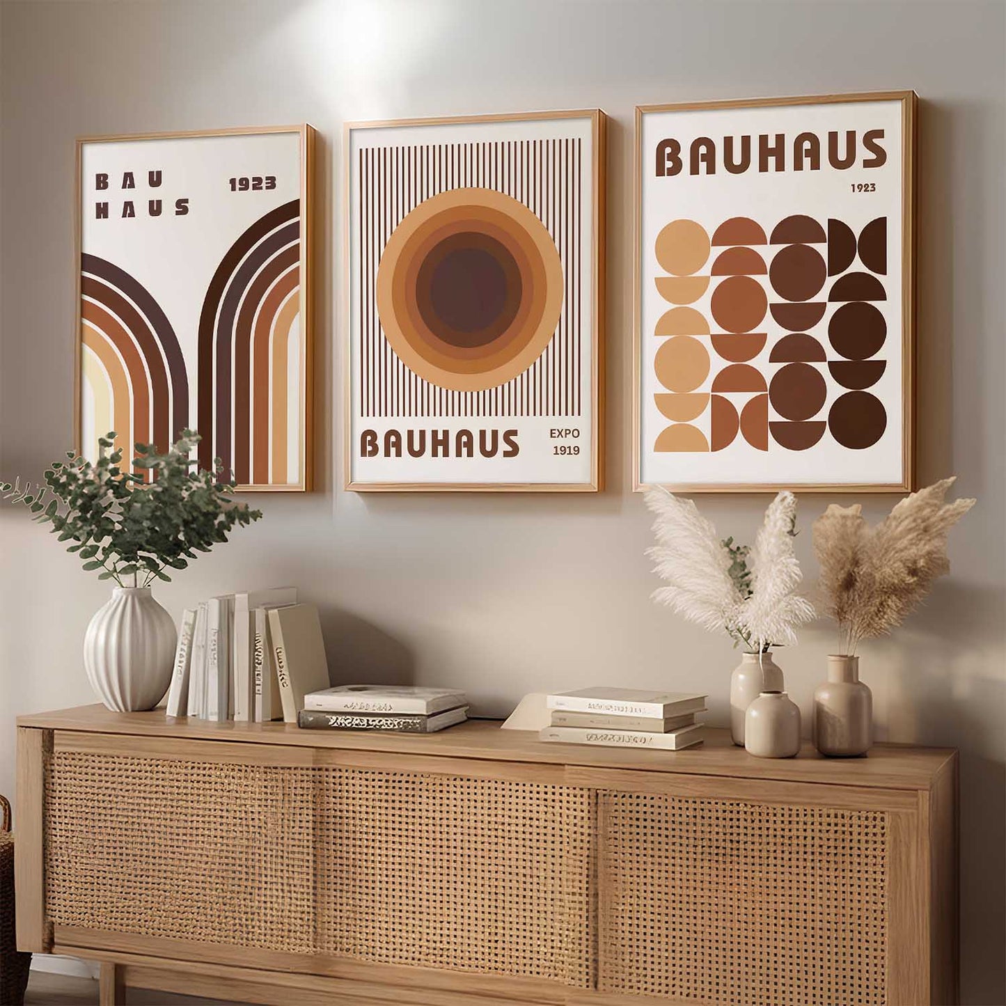 Boho Art Home Decoration | Aesthetic Boho Paintings With Frame For Living Room Bed Room Hotel Wall Decor Digital Reprint