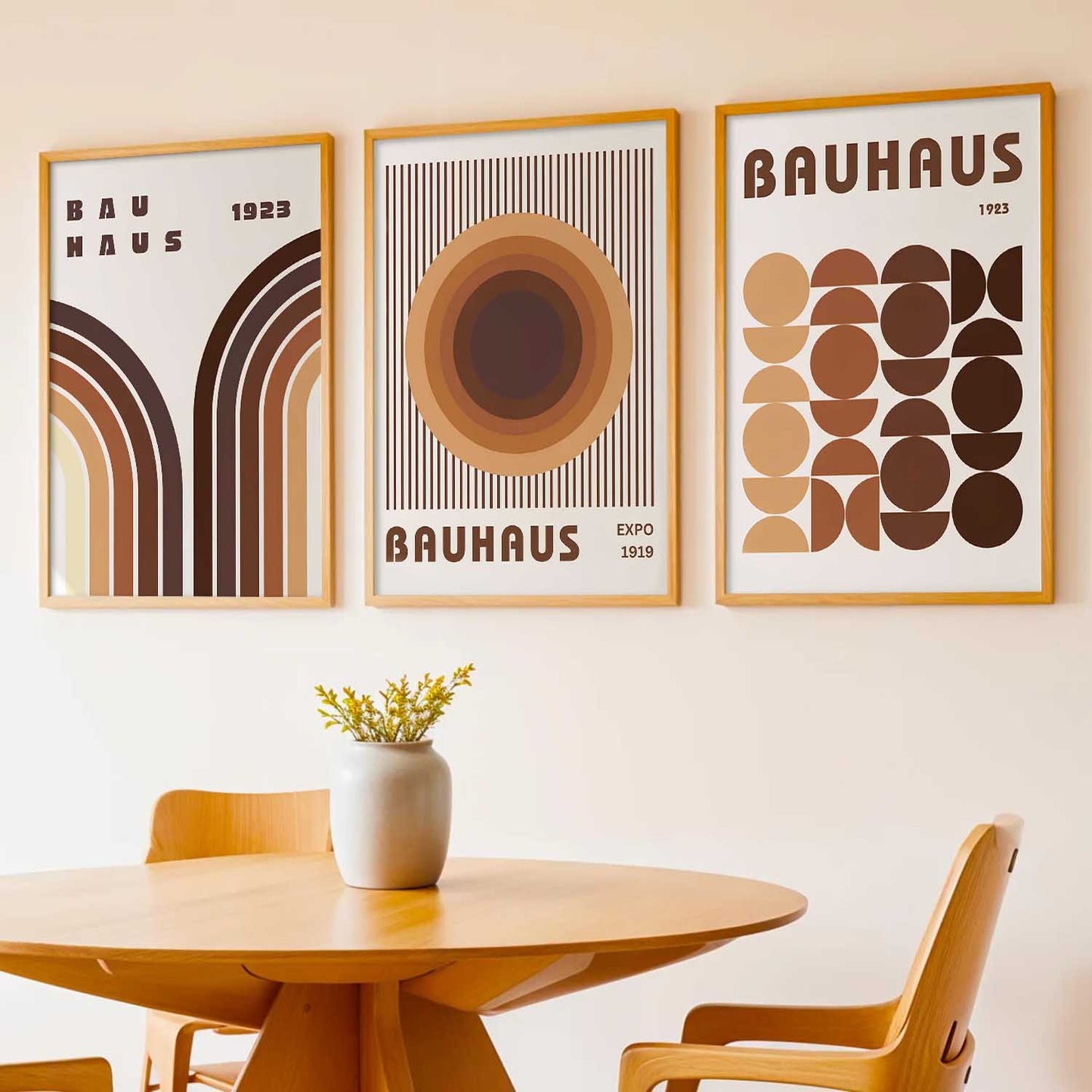 Boho Art Home Decoration | Aesthetic Boho Paintings With Frame For Living Room Bed Room Hotel Wall Decor Digital Reprint