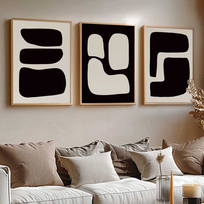 Home Decor Boho Painting Decorative Wall Art | Aesthetic Poster With Frame For Living Room Bed Room Hotel Wall Decor Digital Reprint