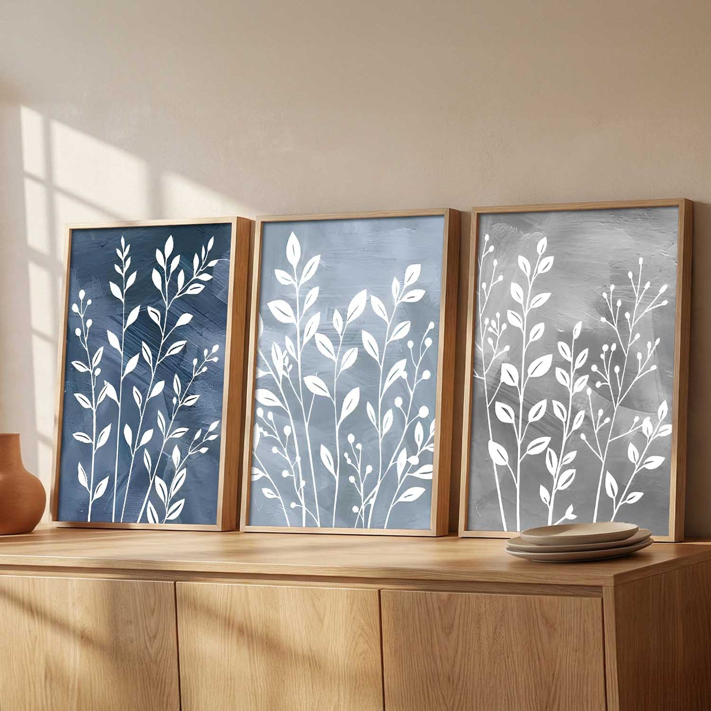 Floral Art Home Decoration for Wall Decor | Aesthetic Paintings With Frame For Living Room Bed Room Hotel Wall Decor Digital Reprint