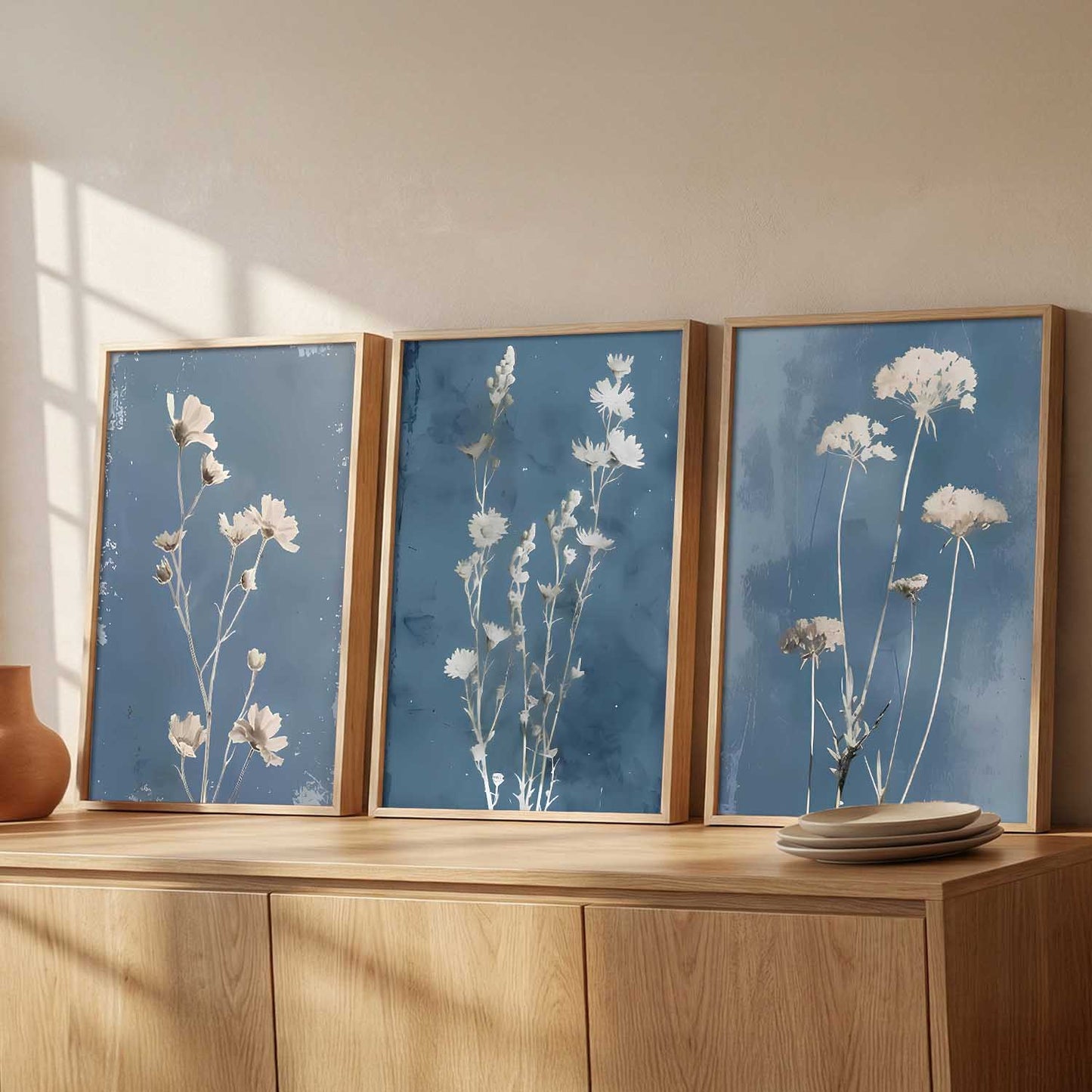 Floral Art Home Decoration For Wall Decor | Aesthetic Paintings With Frame For Living Room Bed Room Hotel Wall Decor Digital Reprint