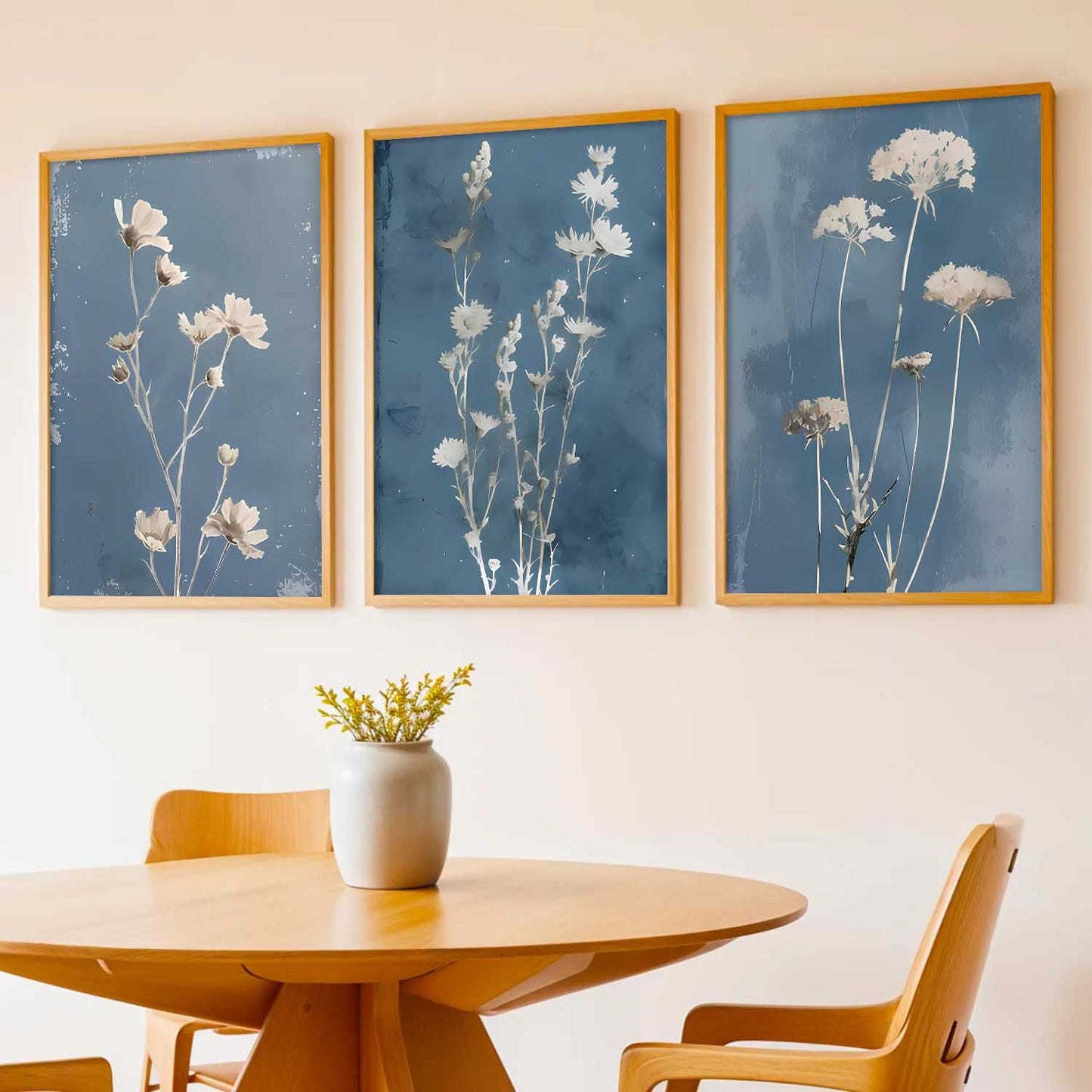 Floral Art Home Decoration For Wall Decor | Aesthetic Paintings With Frame For Living Room Bed Room Hotel Wall Decor Digital Reprint