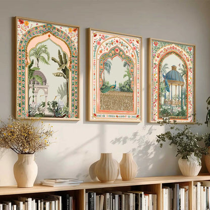 kotart Traditional wall Art Paintings with Frame for Home Decor