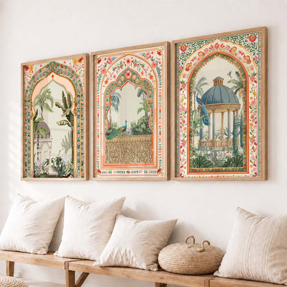 kotart Traditional wall Art Paintings with Frame for Home Decor