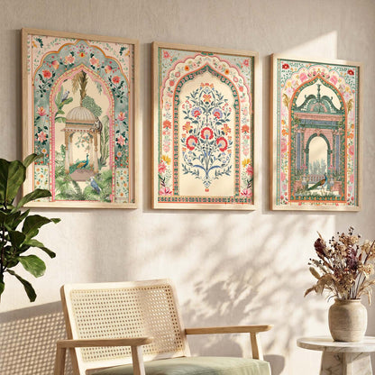 Kotart Traditional Indian Wall Art Paintings for Living Room | Wall Poster With frames | Paintings For Home Decoration | Framed Wall Painting for Home Room Bedroom
