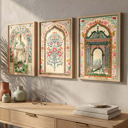 Kotart Traditional Indian Wall Art Paintings for Living Room | Wall Poster With frames | Paintings For Home Decoration | Framed Wall Painting for Home Room Bedroom