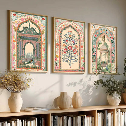 Kotart Traditional Indian Wall Art Paintings for Living Room | Wall Poster With frames | Paintings For Home Decoration | Framed Wall Painting for Home Room Bedroom