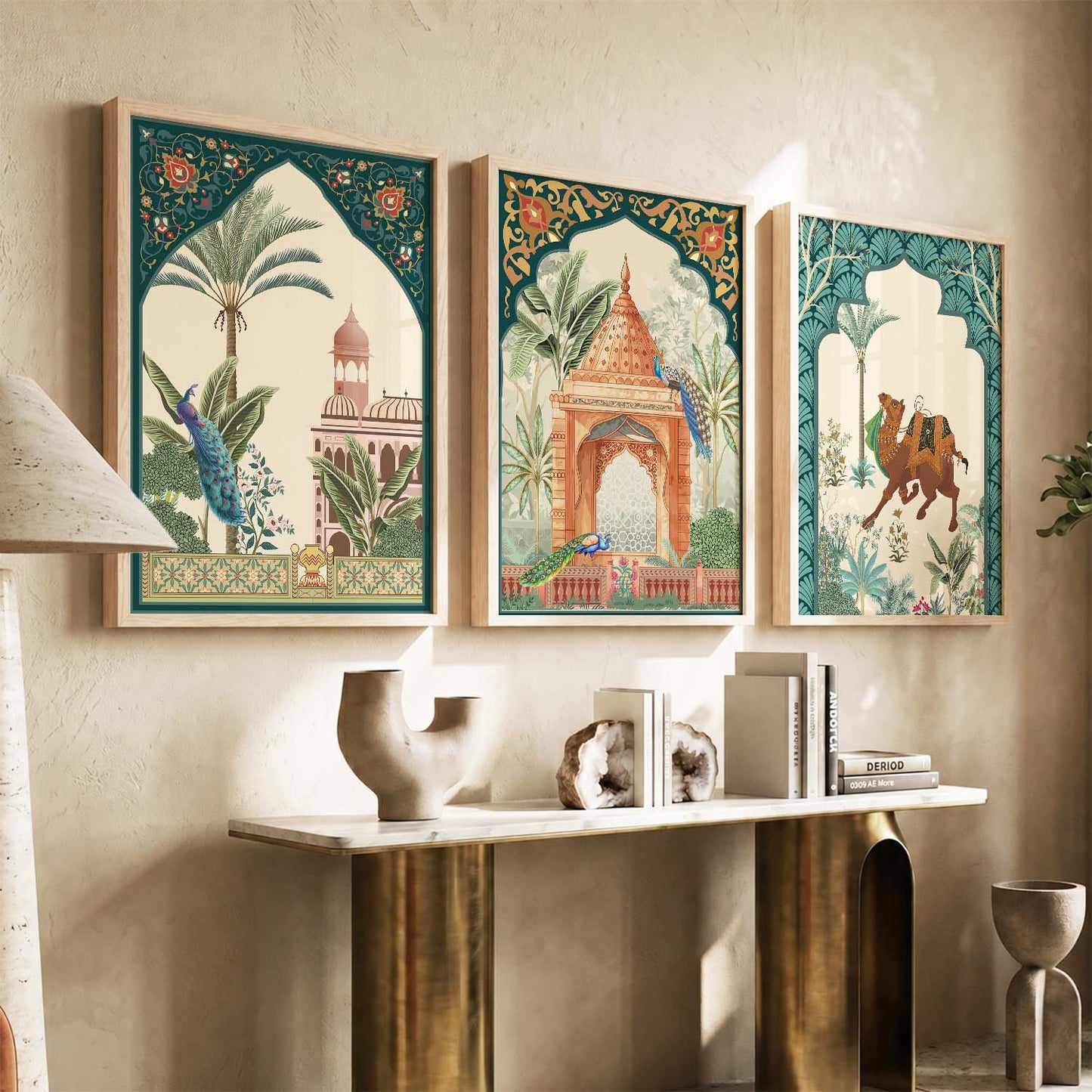 Kotart Traditional Indian Wall Art Paintings for Living Room | Wall Poster With frames | Paintings For Home Decoration | Framed Wall Painting