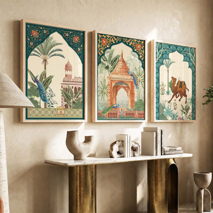 Kotart Traditional Indian Wall Art Paintings for Living Room | Wall Poster With frames | Paintings For Home Decoration | Framed Wall Painting