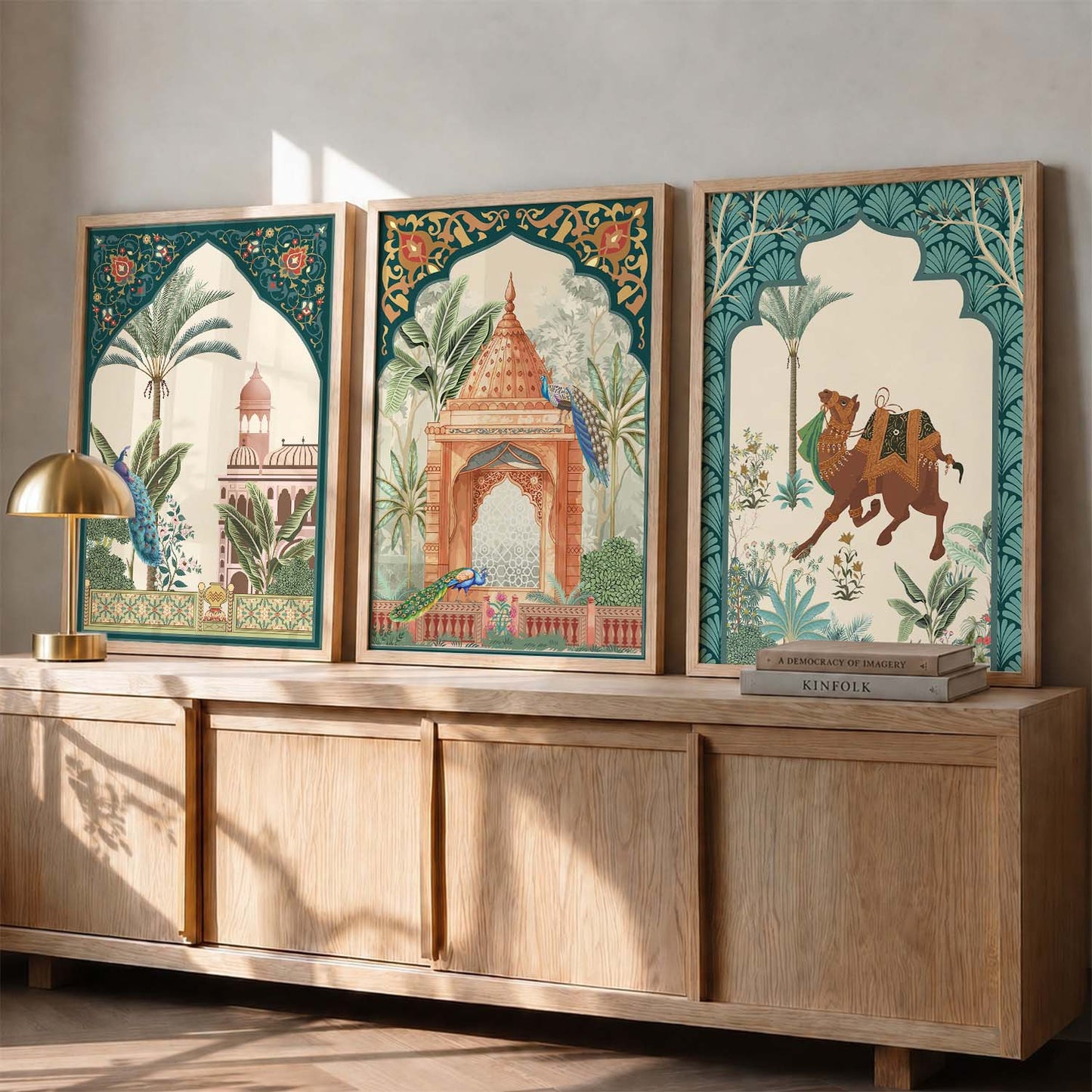 Kotart Traditional Indian Wall Art Paintings for Living Room | Wall Poster With frames | Paintings For Home Decoration | Framed Wall Painting