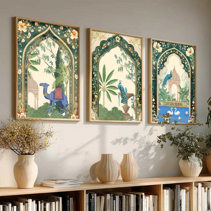 Kotart Traditional Indian Wall Art Paintings for Living Room | Wall Poster With frames | Paintings For Home Decoration