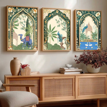 Kotart Traditional Indian Wall Art Paintings for Living Room | Wall Poster With frames | Paintings For Home Decoration