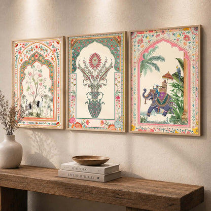 Kotart Traditional Indian Wall Art Paintings for Living Room | Wall Poster With frames | Paintings For Home Decoration
