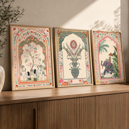 Kotart Traditional Indian Wall Art Paintings for Living Room | Wall Poster With frames | Paintings For Home Decoration