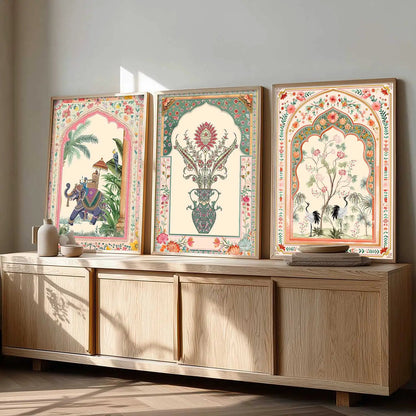 Kotart Traditional Indian Wall Art Paintings for Living Room | Wall Poster With frames | Paintings For Home Decoration