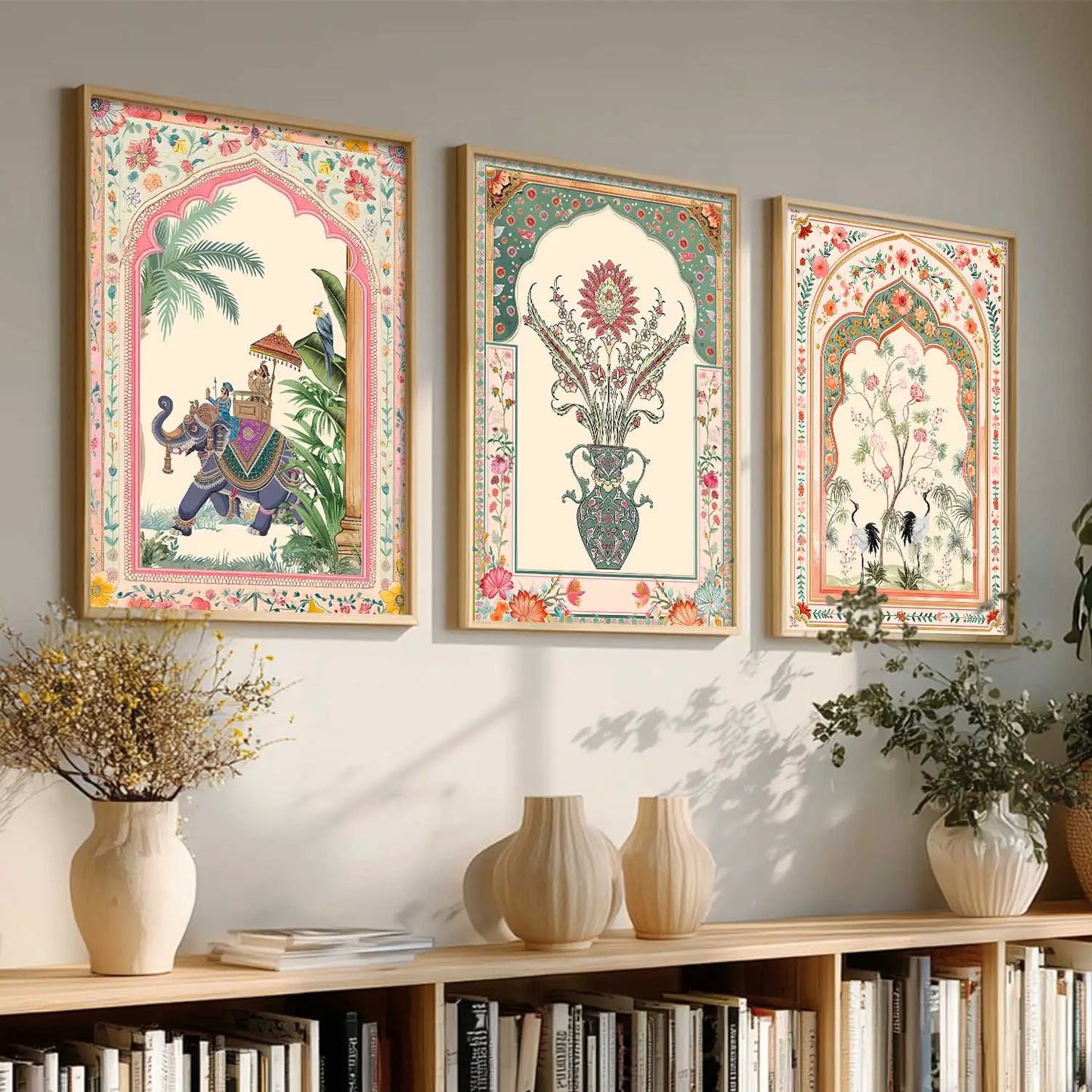 Kotart Traditional Indian Wall Art Paintings for Living Room | Wall Poster With frames | Paintings For Home Decoration