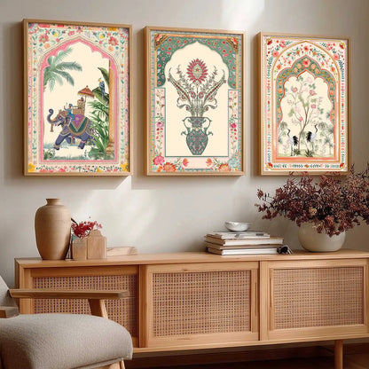 Kotart Traditional Indian Wall Art Paintings for Living Room | Wall Poster With frames | Paintings For Home Decoration
