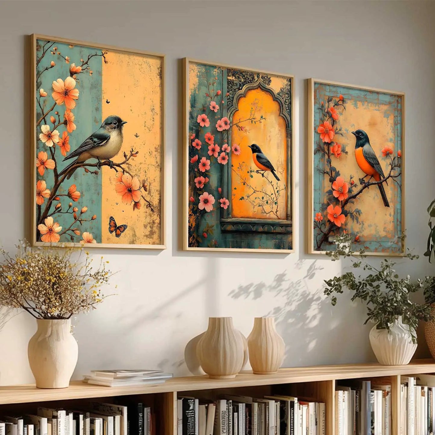 Kotart Traditional Indian Wall Art Paintings for Living Room - Wall Poster With frames
