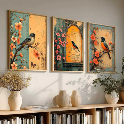 Kotart Traditional Indian Wall Art Paintings for Living Room - Wall Poster With frames