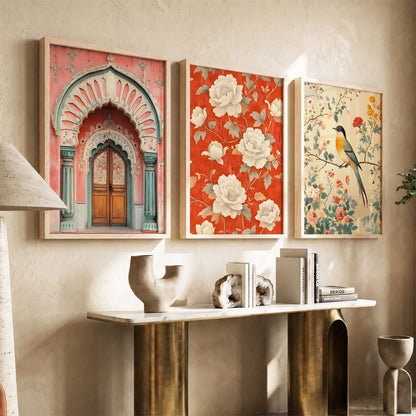 Kotart Traditional Indian Wall Art Paintings for Living Room - Wall Poster With frames