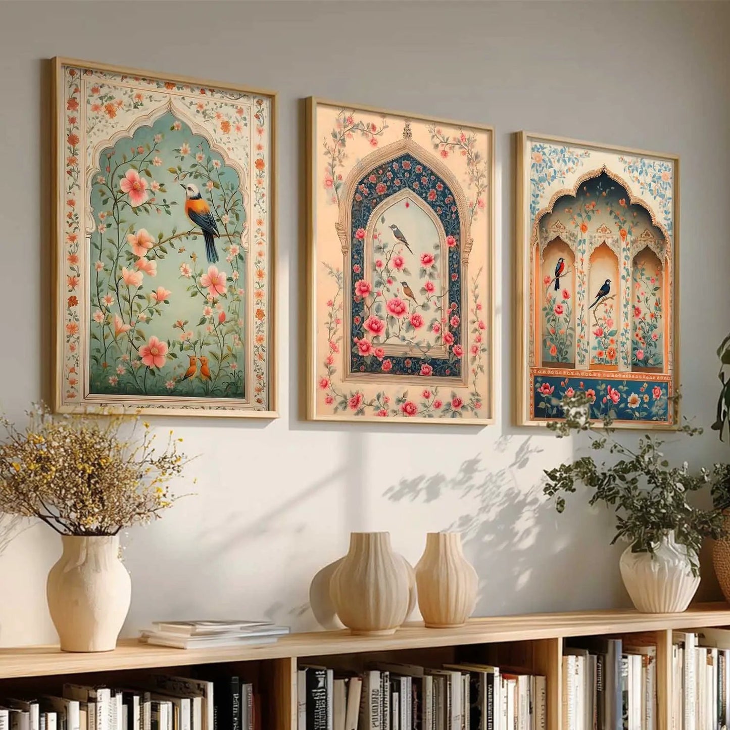 Kotart Traditional Indian Wall Art Paintings for Living Room - Wall Poster With frames