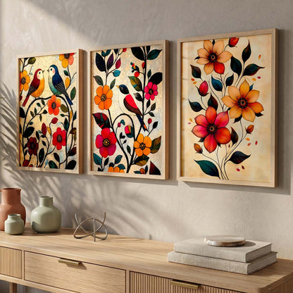 Floral Wall Art Paintings for Living Room Bedroom