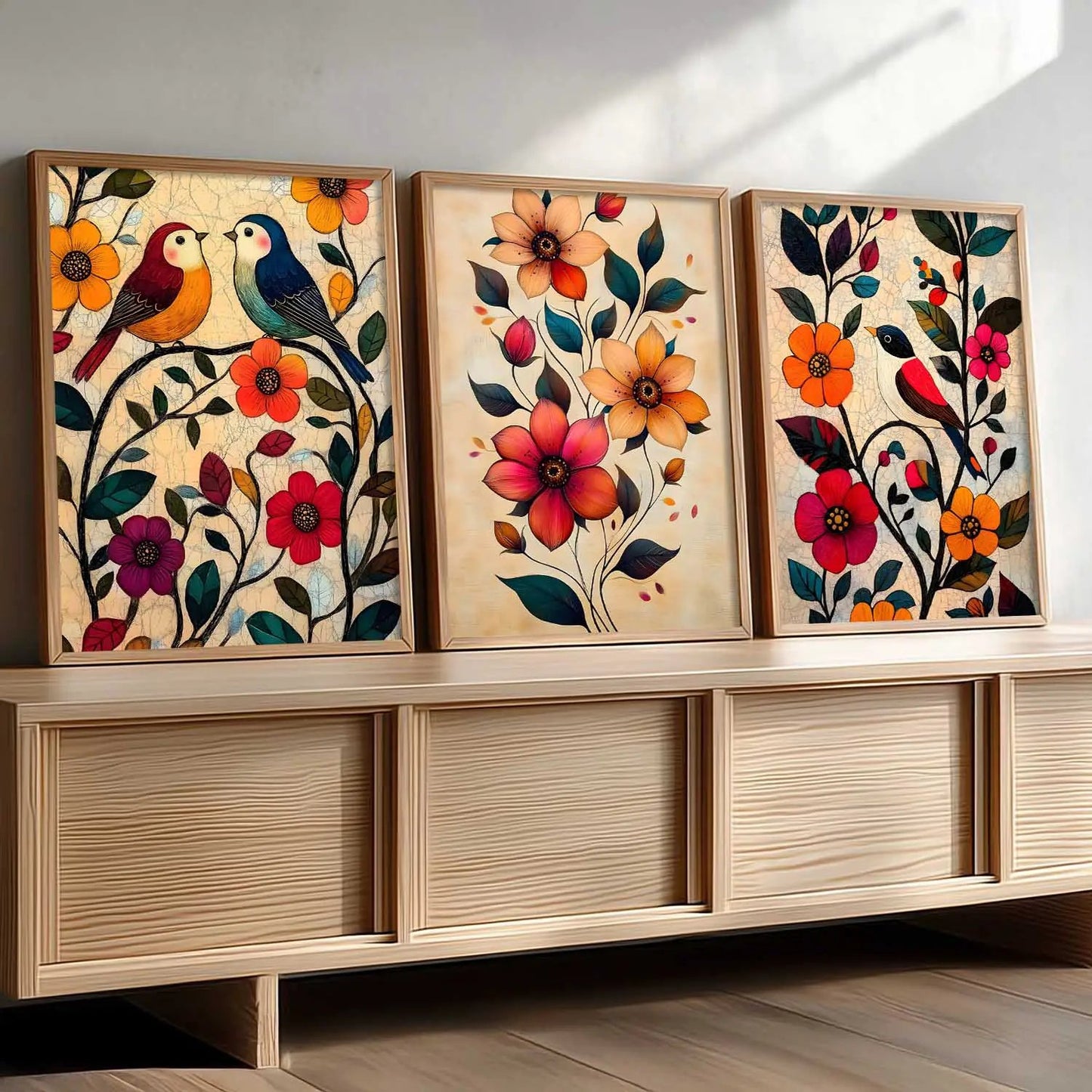 Floral Wall Art Paintings for Living Room Bedroom
