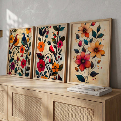 Floral Wall Art Paintings for Living Room Bedroom