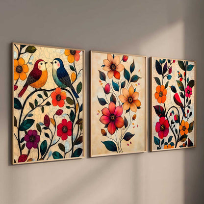 Floral Wall Art Paintings for Living Room Bedroom