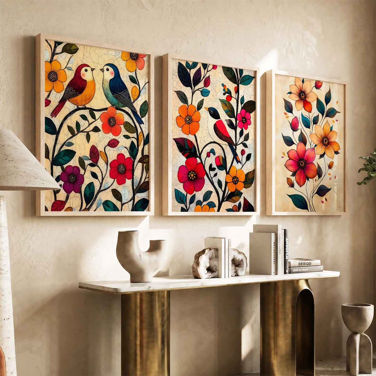 Floral Wall Art Paintings for Living Room Bedroom