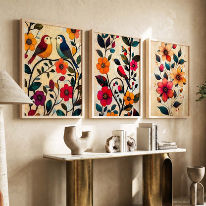 Floral Wall Art Paintings for Living Room Bedroom