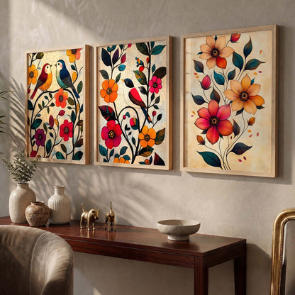 Floral Wall Art Paintings for Living Room Bedroom